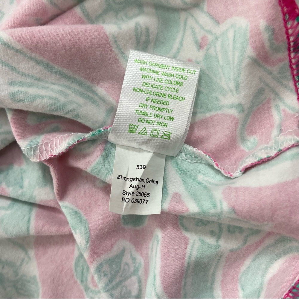 Lilly Pulitzer scorpion bowl tropical tiki bar pineapple dress. L - Picture 7 of 9